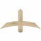 Ekena Millwork Bellingham Rough Sawn Timber Gable Bracket, Douglas Fir, 36"W x 18"H x 2"D x 4"F, 12/12 Pitch GBW036X18X0204BEL00RDF - alternate 1